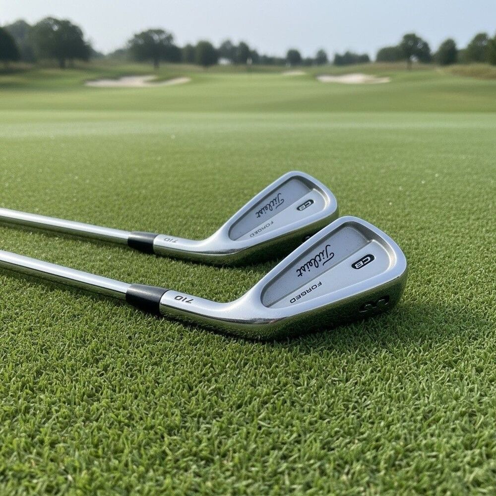 Titleist 710 CB Forged 3i 5i Golf Club Irons Steel Shaft Stiff Flex RH